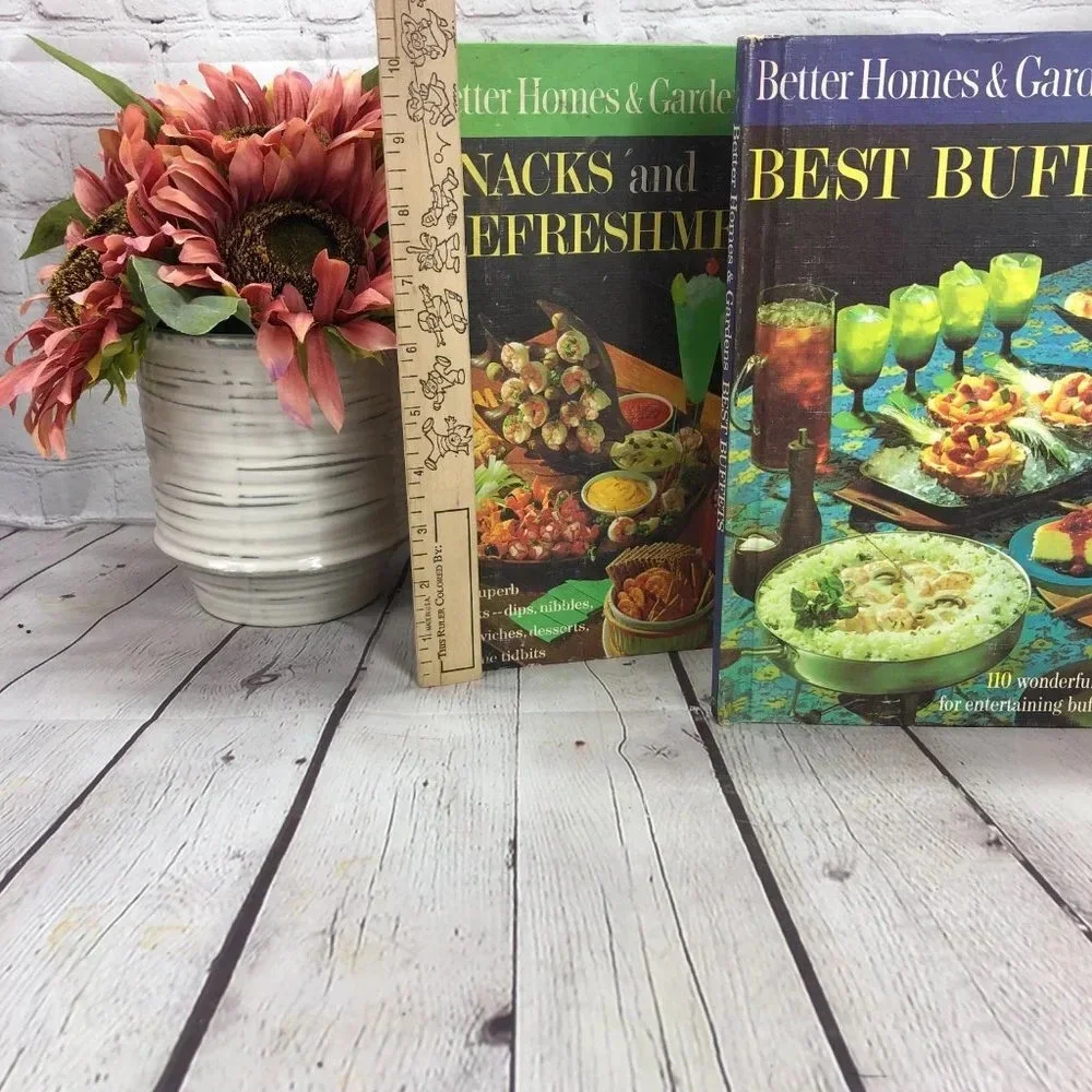 vintage better homes and gardens cookbooks 1963